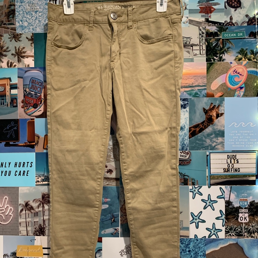 American Eagle Super Stretch Khakis